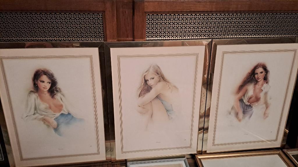 3 portretten dames, Enlèvement