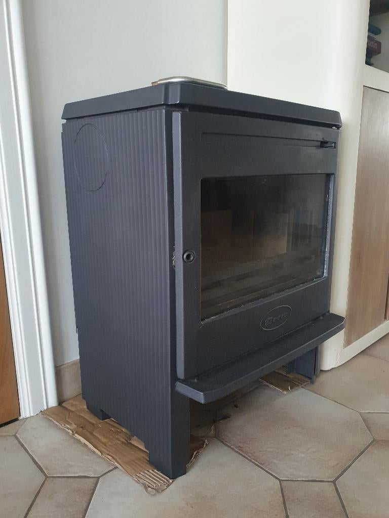 Houtkachel Dovre 350 CB Donker Antraciet, Ophalen of Verzenden, Houtkachel