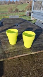 Bloempotten, Moins de 30 cm, Intérieur, Rond, Pierre