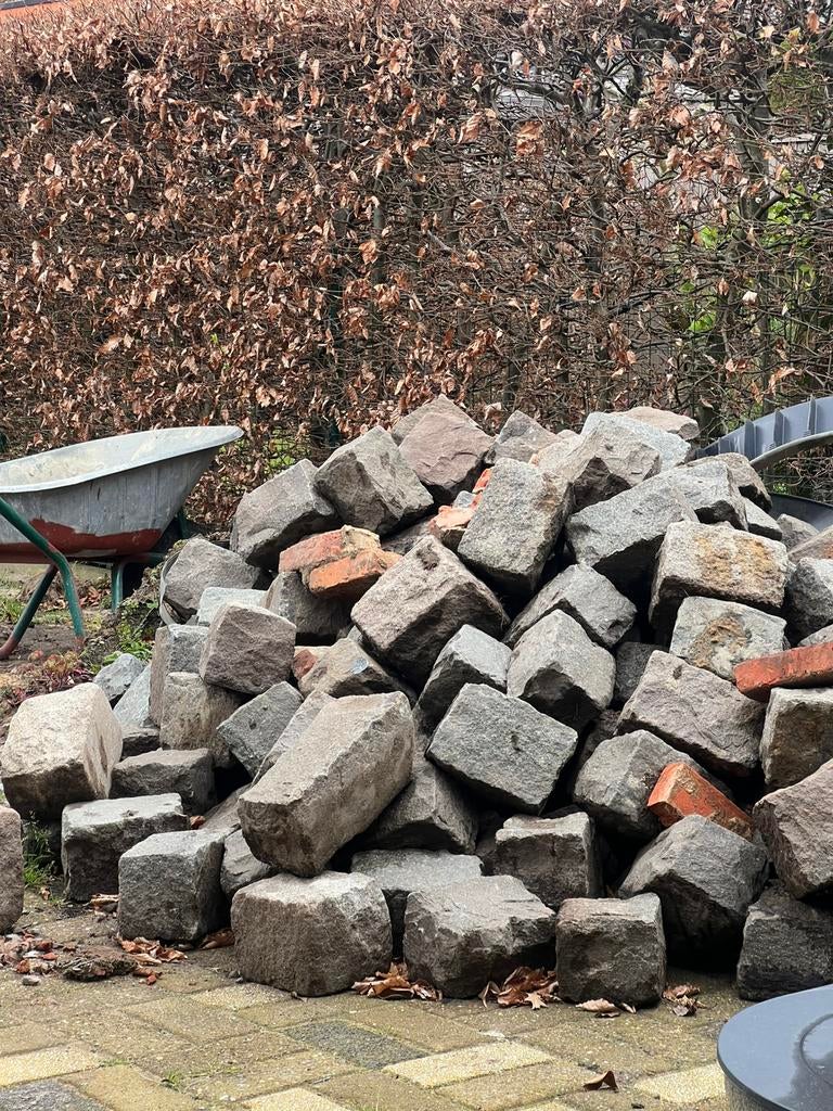 Gratis kasseien, Ophalen, Zo goed als nieuw