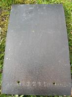 Vlakke dakpan Pottelberg zwart, Doe-het-zelf en Bouw, Ophalen, Steen of Klei, Zwart, Zo goed als nieuw