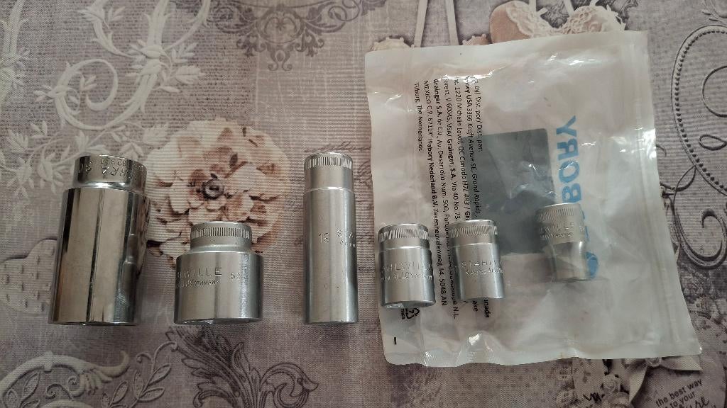 NIEUWE Professionele zeskant DOPSLEUTELS Stahlwille + Wurth, Ophalen, Nieuw