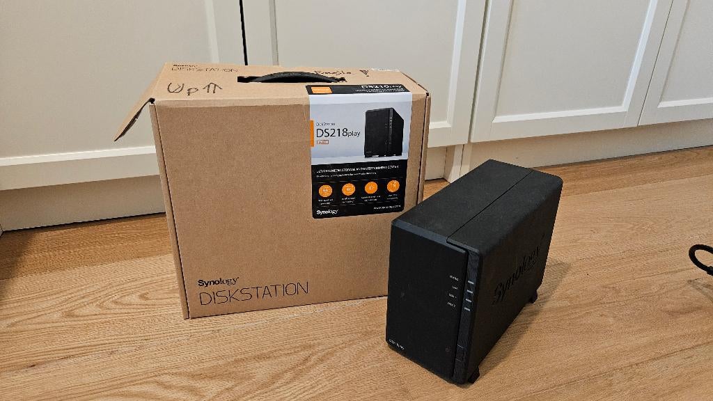 Synology DS218 play, Computers en Software, NAS, Zo goed als nieuw, Ophalen of Verzenden