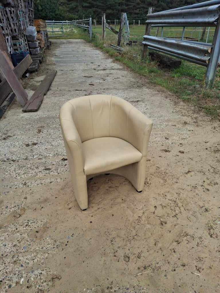 Witte /beige zetels, Ophalen, Zo goed als nieuw, Modern