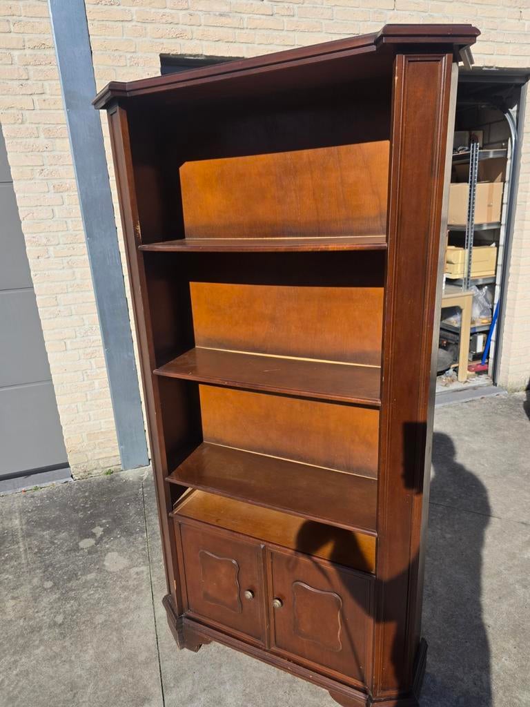 Bibliothèque vintage 179x86, 25 à 50 cm, Enlèvement ou Envoi, 150 à 200 cm, Utilisé
