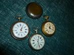 3 x Oud zakhorloges. Werkt niet, Enlèvement ou Envoi, Montre de poche