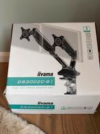 iiyama DS3002C‑B1– support double moniteur / fixation bureau, Enlèvement ou Envoi, Comme neuf