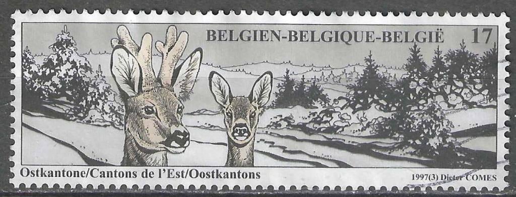Belgique 1997 - Yvert 2687 /OBP 2685 - Les Cantons de l (ST), Envoi, Affranchi, Oblitéré