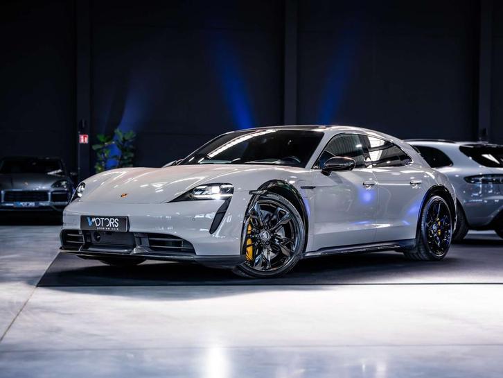 Porsche Taycan Turbo S Cross Turismo - PCCB - PDCC - Carbon, Auto's, Porsche, Bedrijf, Te koop, Taycan Cross Turismo, 360° camera