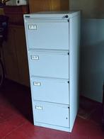 Metalen archiefkast, Huis en Inrichting, Kasten | Roldeurkasten en Archiefkasten, Ophalen, Minder dan 50 cm, Gebruikt, 100 tot 150 cm