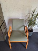 Groene stoel/ zeteltje, Gebruikt, Stof, Ophalen of Verzenden