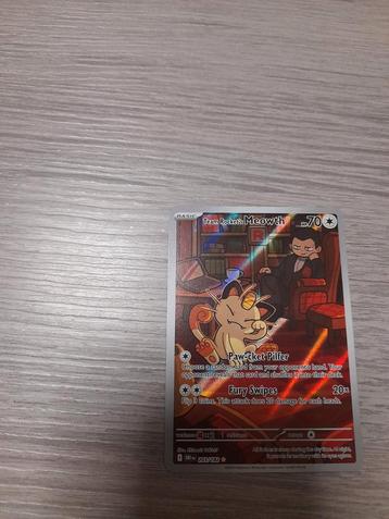 Destined Rivals Team Rocket's Meowth 203 beschikbaar voor biedingen
