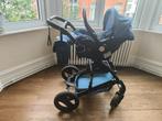 Poussette 3 en 1, Kinderen en Baby's, Kinderwagens en Combinaties, Zo goed als nieuw, Combiwagen, Verstelbare duwstang, Ophalen