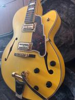 D'Angelico Deluxe DLX 175 - electric yellow, Ophalen of Verzenden, Zo goed als nieuw, Hollow body, Overige merken