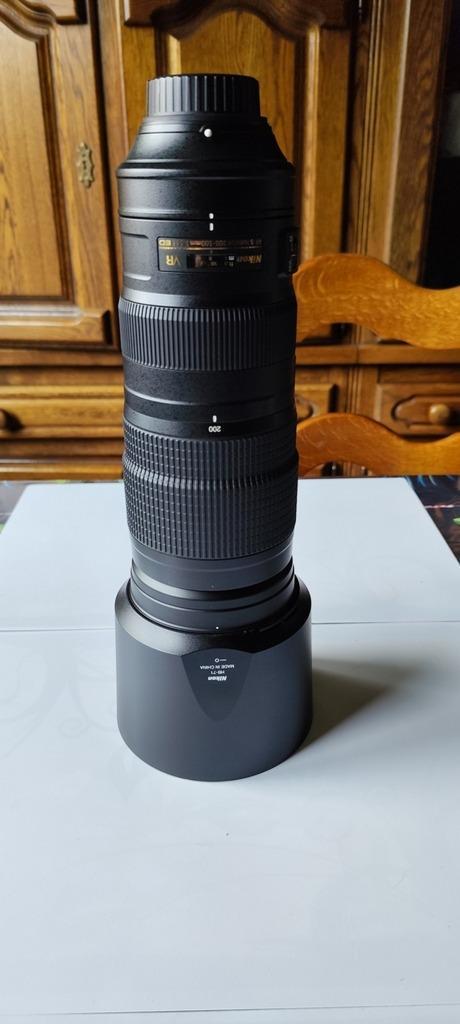 Objectif Nikon  AF-S 200-500mm f/5.6E ED-VR +TC-14E III 1.4x, Audio, Tv en Foto, Foto | Lenzen en Objectieven, Zo goed als nieuw