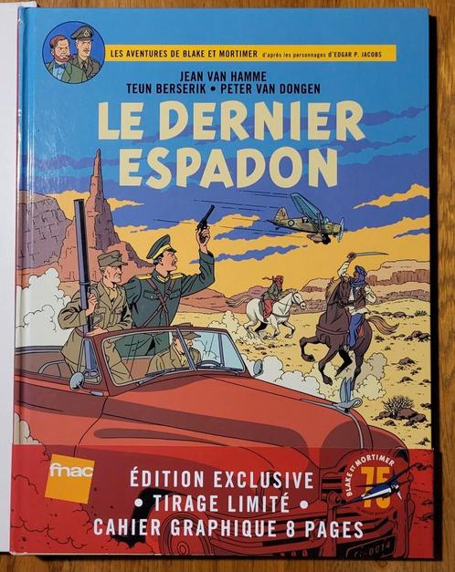 Blake et Mortimer 28 dernier Espadon FNAC Van Hamme VanDonge, Boeken, Stripverhalen, Nieuw, Eén stripboek, Ophalen of Verzenden