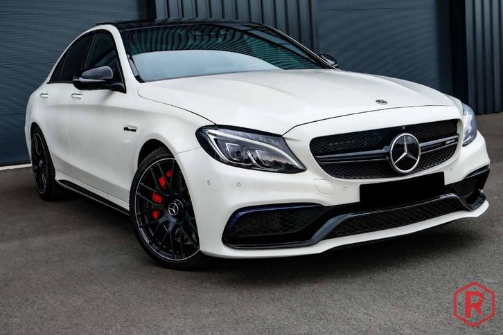 Mercedes C 63 S AMG 510pk Pano Burmester 360°Camera, Auto's, Mercedes-Benz, Bedrijf, Te koop, C-Klasse, 360° camera, ABS, Achteruitrijcamera