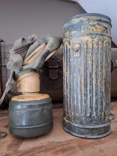 Duits gasmasker uit 1939, Verzamelen, Militaria | Tweede Wereldoorlog, Overige soorten, Ophalen of Verzenden
