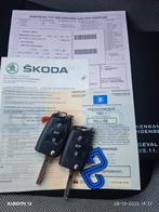 Skoda Fabia 1.2 2016, 96k  automatique eerste eigenaar, Auto's, Skoda, Stof, 4 cilinders, Zwart, 5 deurs