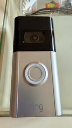 Sonnette connectee Ring - tres bon etat, Huis en Inrichting, Deurbellen, Ophalen, Terugspreekfunctie, Zo goed als nieuw, Draadloos