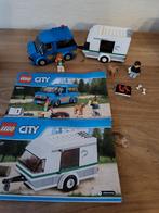 LEGO city set 60117 Busje met Caravan, Kinderen en Baby's, Ophalen of Verzenden, Zo goed als nieuw, Complete set, Lego