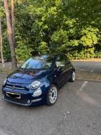 Fiat 500 - Lounge 1.2 - 69pk - met weinig kilometers, Parkeersensor, 4 zetels, Blauw, 115 g/km