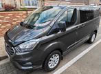 Ford Transit Custom L1 2.0TDCI dubbele cabine incl. btw, Auto's, Stof, 4 cilinders, Bruin, 96 kW