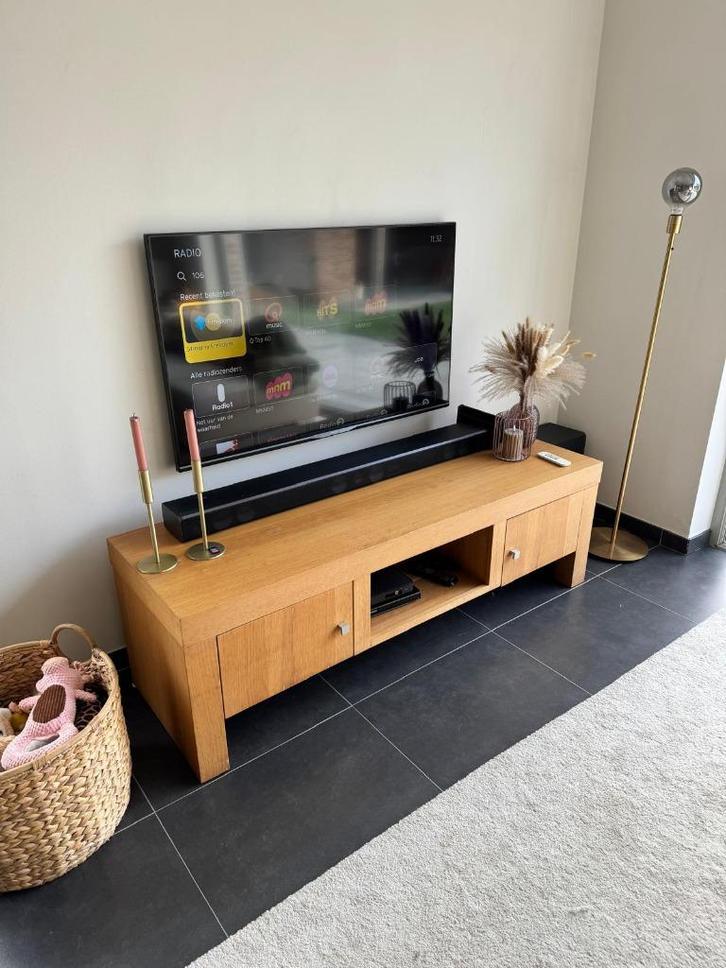 Meubelset bestaande uit dressoir, vitrinekast en tv-meubel, Huis en Inrichting, Complete eetkamers, Gebruikt, Ophalen