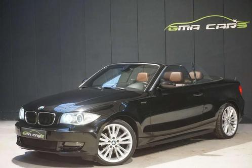 BMW SERIE 1 120 i Cabriolet Benzine Airco-Navi-PDC-Leder-Gar, Auto's, BMW, Bedrijf, Te koop, 1 Reeks, ABS, Airbags, Airconditioning