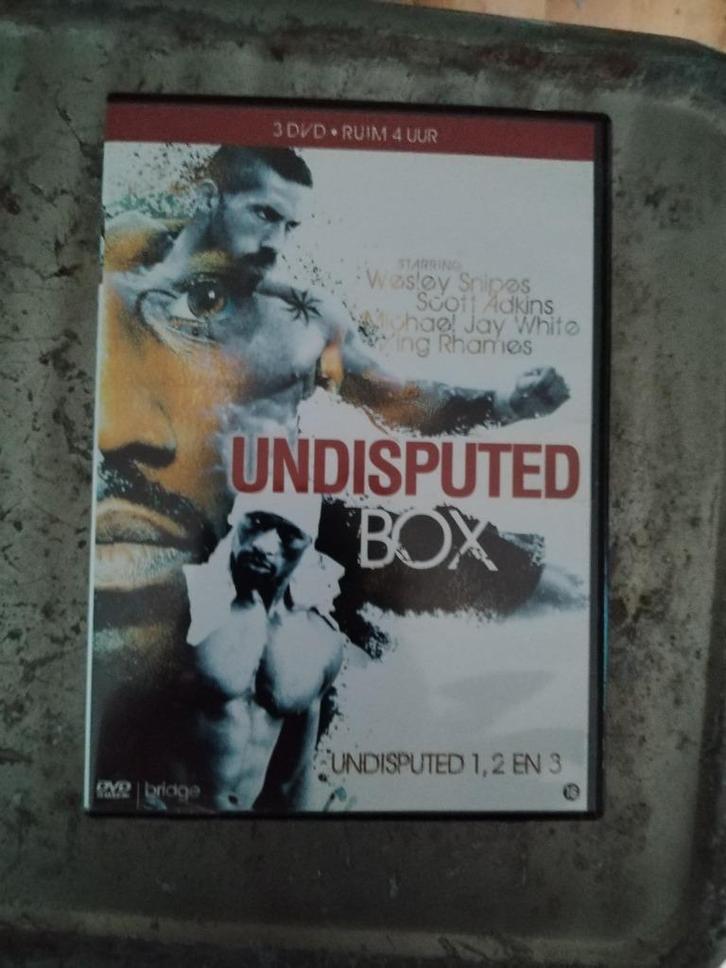 Undisputed box (3 films), Cd's en Dvd's, Dvd's | Actie, Zo goed als nieuw, Martial Arts, Boxset, Vanaf 16 jaar, Verzenden
