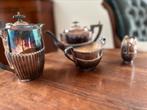 Silver plated Victorian tea and coffee set, Antiquités & Art