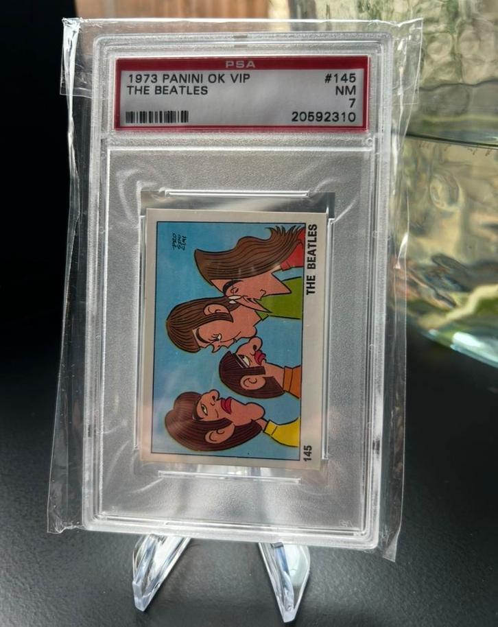 Beatles ’73 OK VIP #145 PSA 7  ZELDZAAM TOP 5 POP!, Verzamelen, Muziek, Artiesten en Beroemdheden, Zo goed als nieuw, Verzenden