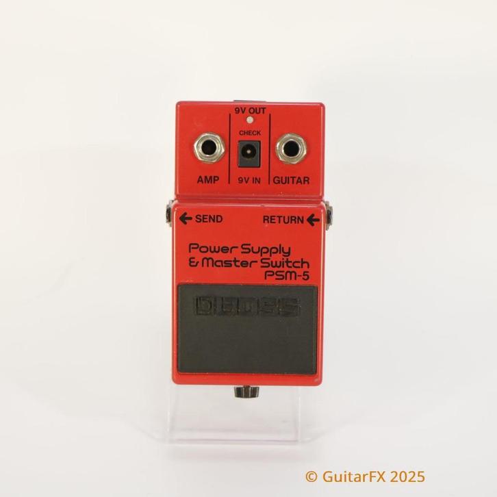 Boss PSM-5 Power Supply & Master Switch (BJ54370, Red Label,, Muziek en Instrumenten, Effecten, Gebruikt, Ophalen of Verzenden