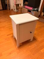 Wit nachtkastje, Huis en Inrichting, Ophalen, Minder dan 45 cm, 55 tot 70 cm, Zo goed als nieuw