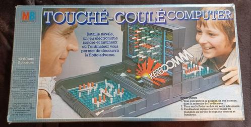 Touché-Coulé Computer - MB Electronics, Hobby en Vrije tijd, Gezelschapsspellen | Bordspellen, Gebruikt, Een of twee spelers, Ophalen