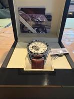 Herenhorloge, Handtassen en Accessoires, Horloges | Heren, Leer, Staal, Polshorloge, Nieuw