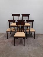 6 antieke regency stoelen, Regency, Vijf, Zes of meer stoelen, Gebruikt, Ophalen of Verzenden