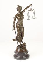 bronzen beeld Vrouwe Justitia , brons , beeld, Nieuw, Ophalen of Verzenden