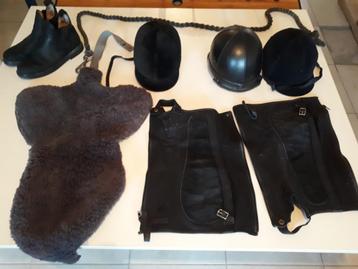 Uitrusting voor paardrijden beschikbaar voor biedingen