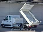 MAN TGE 5.120 Open Laadbak met Kist Dubbel Cabine Dubbelluch, Auto's, Stof, Gebruikt, Euro 6, 4 cilinders