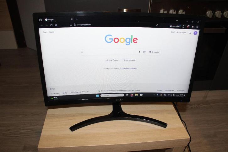 Acer 24" 144Hz Full HD curved monitor, Computers en Software, Monitoren, Gebruikt, 101 t/m 150 Hz, DisplayPort, DVI, HDMI, Gaming