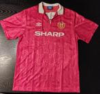 Maillot domicile de Manchester United 1992-1993, Vêtements | Hommes, Comme neuf, Football, Rouge, Taille 56/58 (XL)
