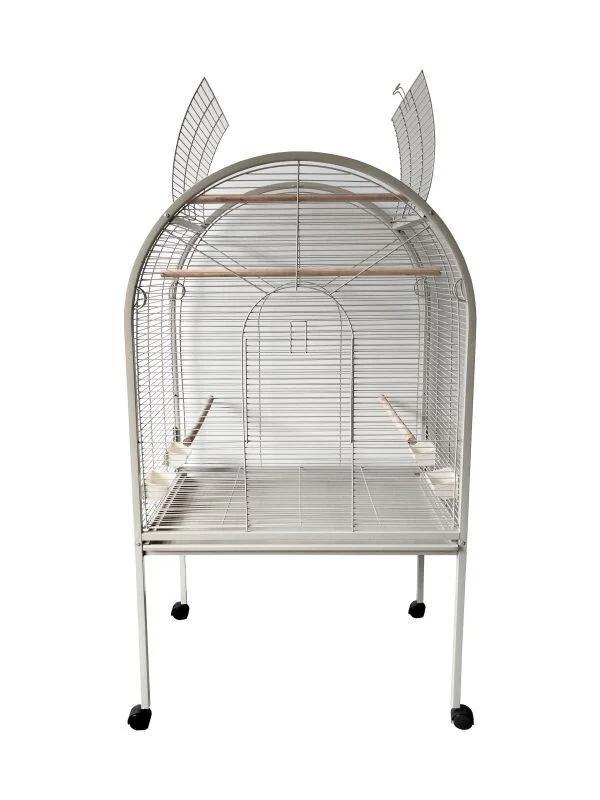 RONDE PAPEGAAIENKOOI 850X540X1560 MM, Dieren en Toebehoren, Vogels | Hokken en Kooien, Nieuw, Vogelkooi, Metaal, Ophalen