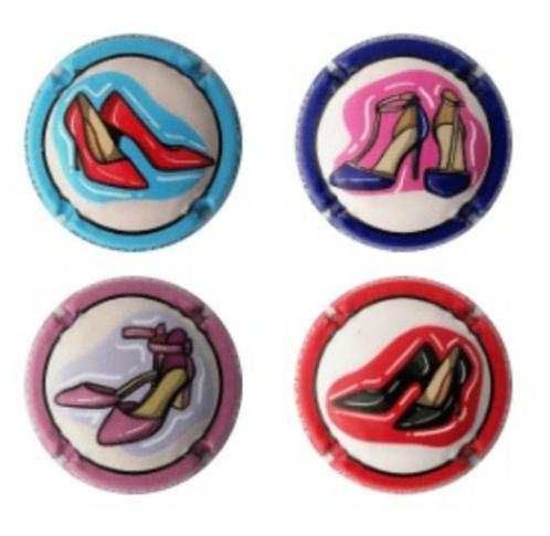 Champagne capsules - de Carlini 54 Chaussure Femme (L 7959), Verzamelen, Complete verzamelingen en Collecties, Verzenden