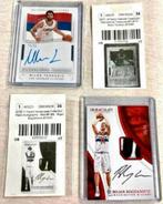 2x panini basketbal kaart met handtekening 2016-17 / 2017-18, Verzamelen, Ophalen of Verzenden, Nieuw, Spelerskaart