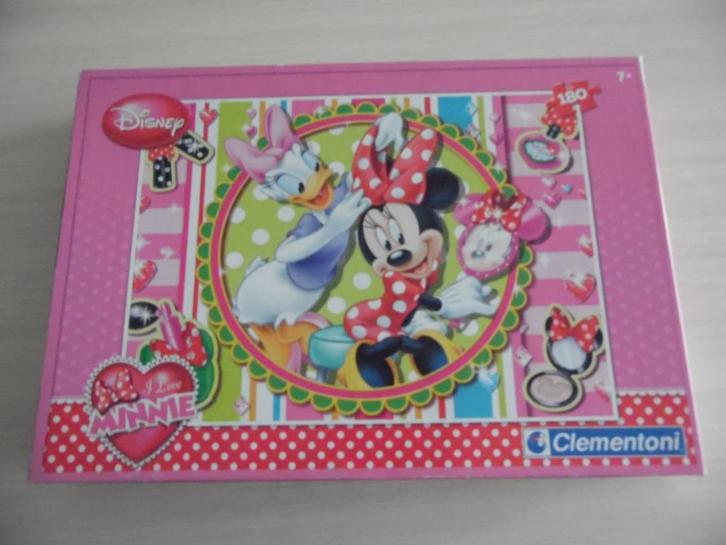 DISNEY MINNIE DAISY 180 STUKJES CLEMENTONI LEGPUZZEL, Kinderen en Baby's, Speelgoed | Educatief en Creatief, Ophalen of Verzenden