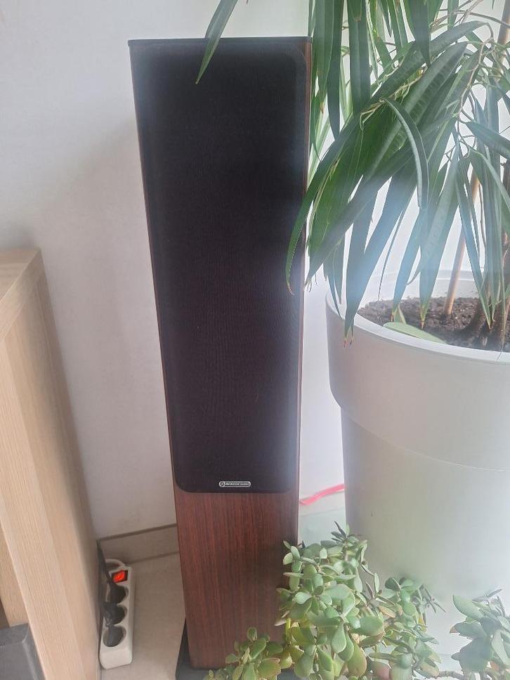 Monitor Audio Bronze BX5, Audio, Tv en Foto, Luidsprekerboxen, Zo goed als nieuw, Front, Rear of Stereo speakers, 120 watt of meer