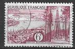 Frankrijk 1955 - Yvert 1036 - Departement Gironde (ST), Timbres & Monnaies, Timbres | Europe | France, Affranchi, Envoi