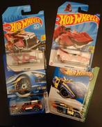 Hot wheels 4 v auto's in blisterverpakkingen., Hobby en Vrije tijd, Verzenden, Zo goed als nieuw, Auto