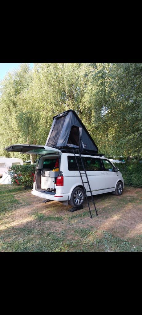 Volkswagen t6 caravelle highline, Caravanes & Camping, Camping-cars, Particulier, Modèle Bus, jusqu'à 4, Volkswagen, Diesel, 5 à 6 mètres